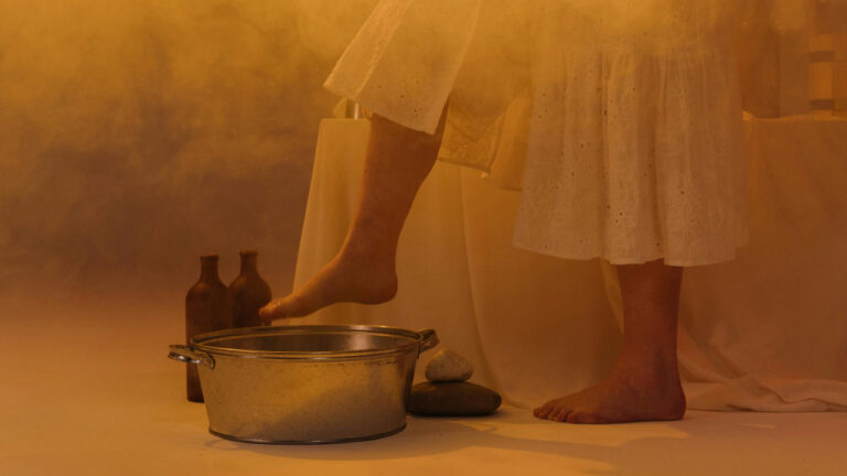 Ginger Foot Baths for Warming