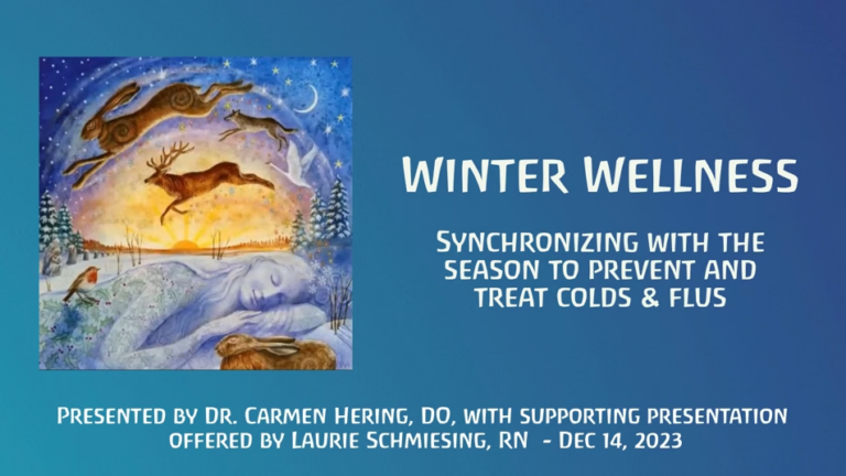 Winter Wellness Synchronizing